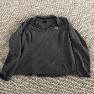 Women’s grey North Face pullover